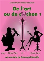 De l'art ou du cochon Caf Thtre le Flibustier Affiche