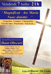 Magnificat - Ave Maria - Nunc dimittis... Eglise Saint-Eugne Sainte-Ccile Affiche