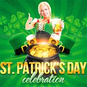 Saint Patrick Party California Avenue Affiche