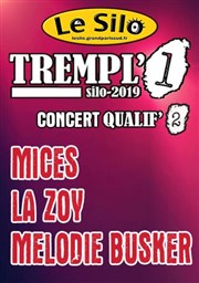 Mices + La Zoy + Melodie Busker Le Silo Affiche