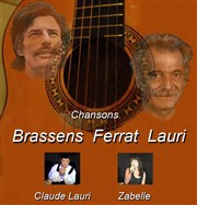 Brassens, Ferrat, Lauri La Pniche Le Chat Qui Pche Affiche