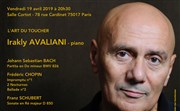 Irakly Avaliani : l'Art du Toucher Salle Cortot Affiche