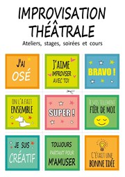 Cours de théâtrale d'improvisation Thtre Albert Caillou Affiche