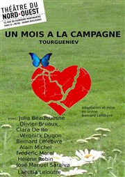 Un mois à la campagne Thtre du Nord Ouest Affiche