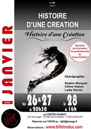 Histoire d'une creation Le JBK au centre Kdance Affiche