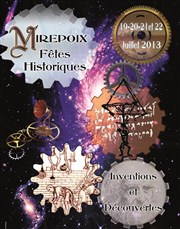 Fêtes historiques de Mirepoix | Inventions et découvertes Place Marchal Leclerc Affiche