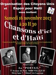 Chansons d'ici et d'Haïti Le Portail Affiche