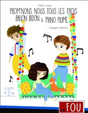 Piano plume Thtre Le Fou Affiche