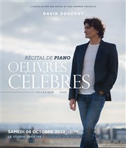 Récital de piano, uvres célèbres classiques et jazz Le Studio Affiche