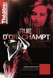 Rue d'Orchampt Thtre de Mnilmontant - Salle Guy Rtor Affiche