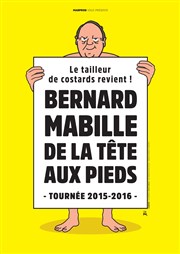 Bernard Mabille dans De la tête aux pieds Thtre Sbastopol Affiche