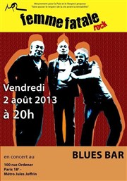 Femme fatale Le Blues Bar Affiche