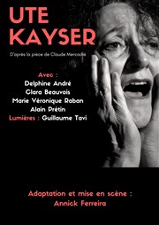 Ute Kayser Thtre du Nord Ouest Affiche