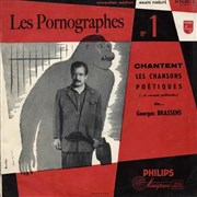 Les Pornographes chantent Brassens L'Appart Caf - Caf Thtre Affiche