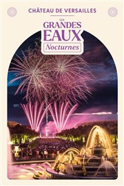 Les Grandes Eaux Nocturnes 2025 Jardin du chteau de Versailles - Entre Cour d'Honneur Affiche