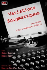 Variations Enigmatiques Thtre Le Fil  Plomb Affiche