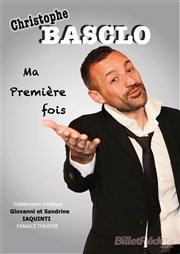 Christophe Basclo dans Ma première fois Le BK Caf Thtre Affiche