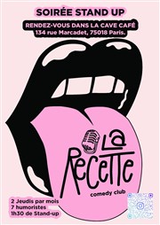 La Recette fait son entrée La Cave Caf Affiche