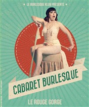 Cabaret Burlesque Rouge Gorge Affiche