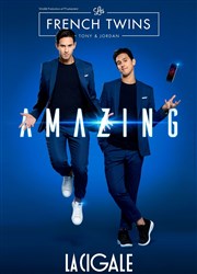 Les French Twins dans Amazing La Cigale Affiche