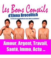 Elena Brocolitch dans Les bons conseils d'Elena Brocolitch Caf'Art Thtre Affiche