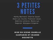 Trois petites notes Thtre du Temps Affiche