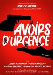 Avoirs d'urgence Kawa Thtre Affiche