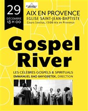 Gospel River Eglise Saint Jean Baptiste Affiche