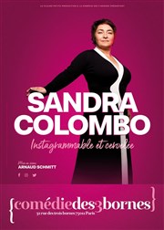 Sandra Colombo dans Instagrammable et cervelée Comdie des 3 Bornes Affiche