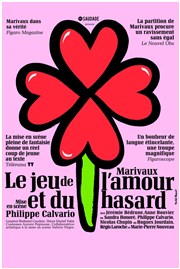 Le jeu de l'amour et du hasard Thtre Roger Lafaille Affiche