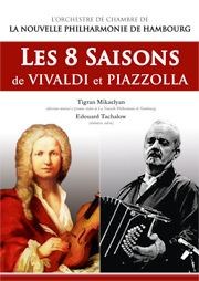 Les 8 saisons de Vivaldi et Piazzolla Eglise Saint-Pierre d'Arne Affiche