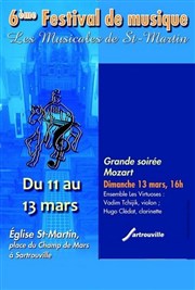 Grande Soirée Mozart Eglise Saint Martin Affiche