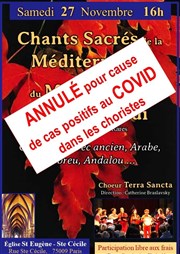 Chants Sacrés de la méditerranée du moyen-âge et d'aujourd'hui Eglise Saint-Eugne Sainte-Ccile Affiche