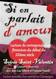 Si on parlait d'amour Thtre Darius Milhaud Affiche