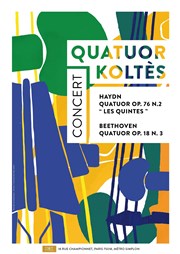 Quatuor Koltès Thtre Pixel Affiche