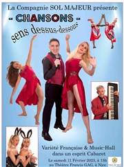 Chansons sens dessus-dessous Thtre Francis Gag Affiche