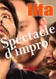 Spectacle d'improvisation théâtrale de la LIFA Caf de Paris Affiche