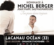 Jean-Marc Sauvagnargues, Hommage à Michel Berger Salle l'Escoure Affiche