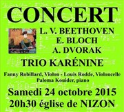 Trio Karenine Eglise de Nizon Affiche