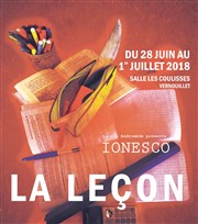 La Leçon Les Coulisses Affiche