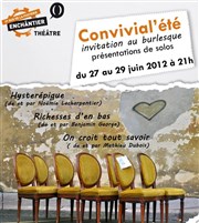 Festival Convivial'été Association Enchantier Thtre Affiche