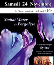 Stabat Mater de Pergolèse Eglise Saint Andr de l'Europe Affiche