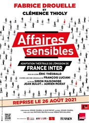 Affaires sensibles Thtre Tristan Bernard Affiche