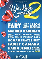 We Love Comedy 2 La Cigale Affiche