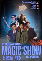 International magic show in english Le Paris de l'Humour Affiche