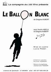 Ballon blanc La Comdie du Mas Affiche