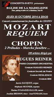 Funérailles de Frédéric Chopin Eglise de la Madeleine Affiche