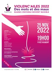 Des mots et des maux : quand l'invisible devient nuisible Auditorium de l'Auberge de jeunesse Yves Robert Affiche