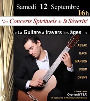 La Guitare à travers les âges... Eglise Saint Sverin Affiche