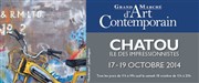 Grand marché d'art contemporain Ile des Impressionnistes Affiche